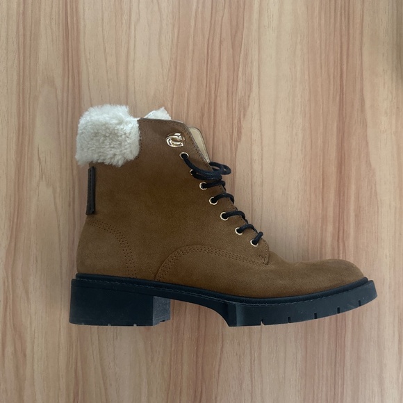 COACH Lorimer Suede Bootie - Picture 9 of 10